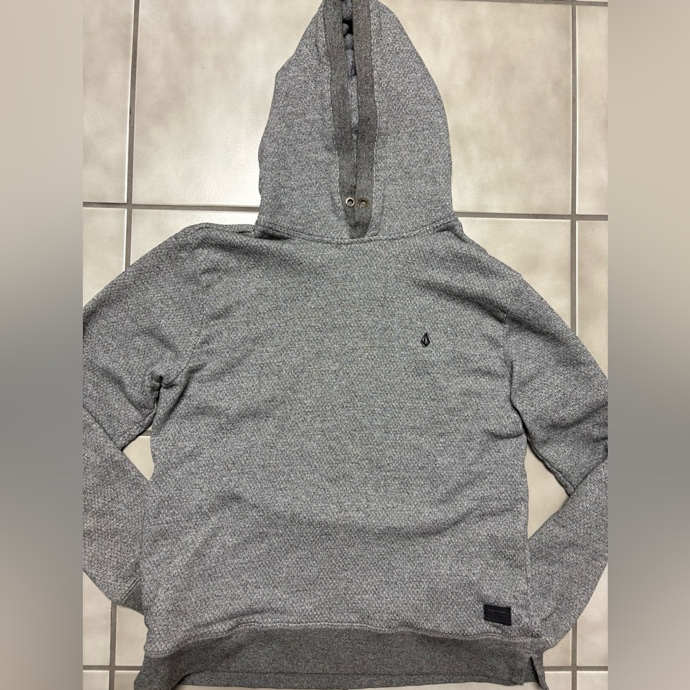 Volcom Black and Gray Knit Sweater